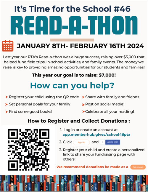 Read-a-thon flyer
